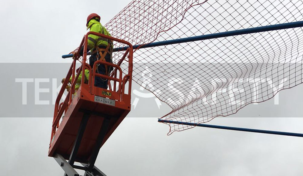 Teknik Safety Havalimanı Güvenlik Ağı Montajı
